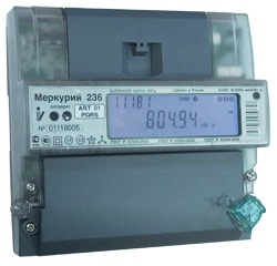 Счётчик электрической энергии трёхфазный Меркурий 236 АRT