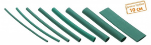 Наборы трубок термоусаживаемых клеевых «Моноцвет – зелёный» торговой марки TDM ELECTRIC