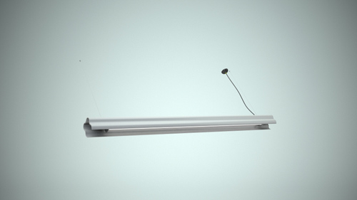 Подвесной светильник из экструзионного алюминия FLEX