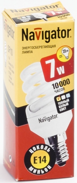 Компактные люминесцентные энергосберегающие лампы NCL–SF10
