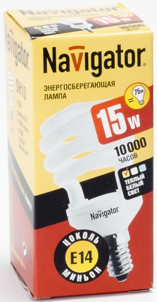 Компактные люминесцентные энергосберегающие лампы NCL-SH10